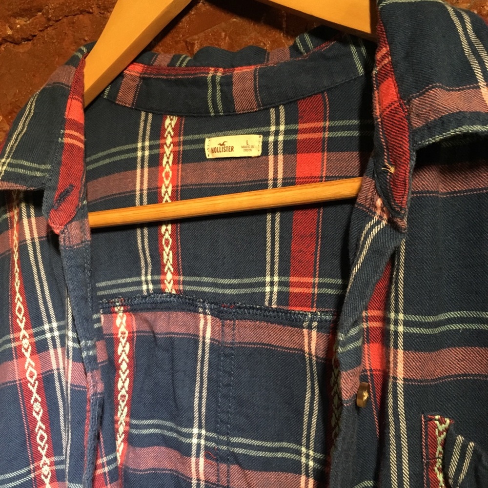 Button Down Plaid Shirt